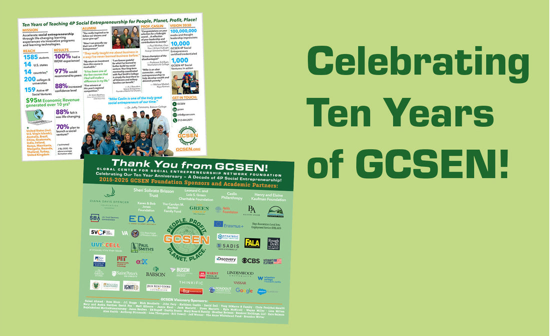 Celebrating Ten Years of GCSEN!